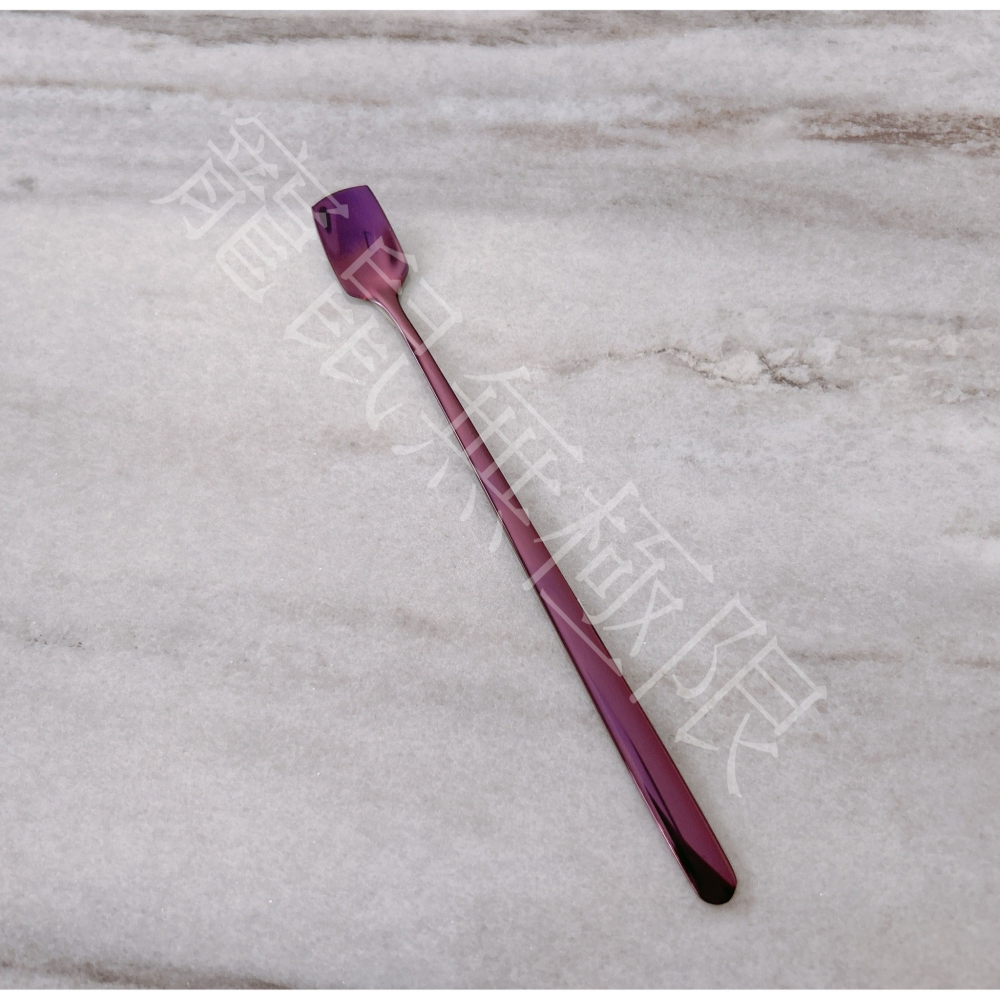 ✔️新品 不鏽鋼平挖勺(黑色/藍色/玫瑰金/金色/銀色/紫色) 倉鼠/黃金鼠/三線鼠/一線鼠/倉鼠輔食湯匙/倉鼠輔食勺-細節圖7