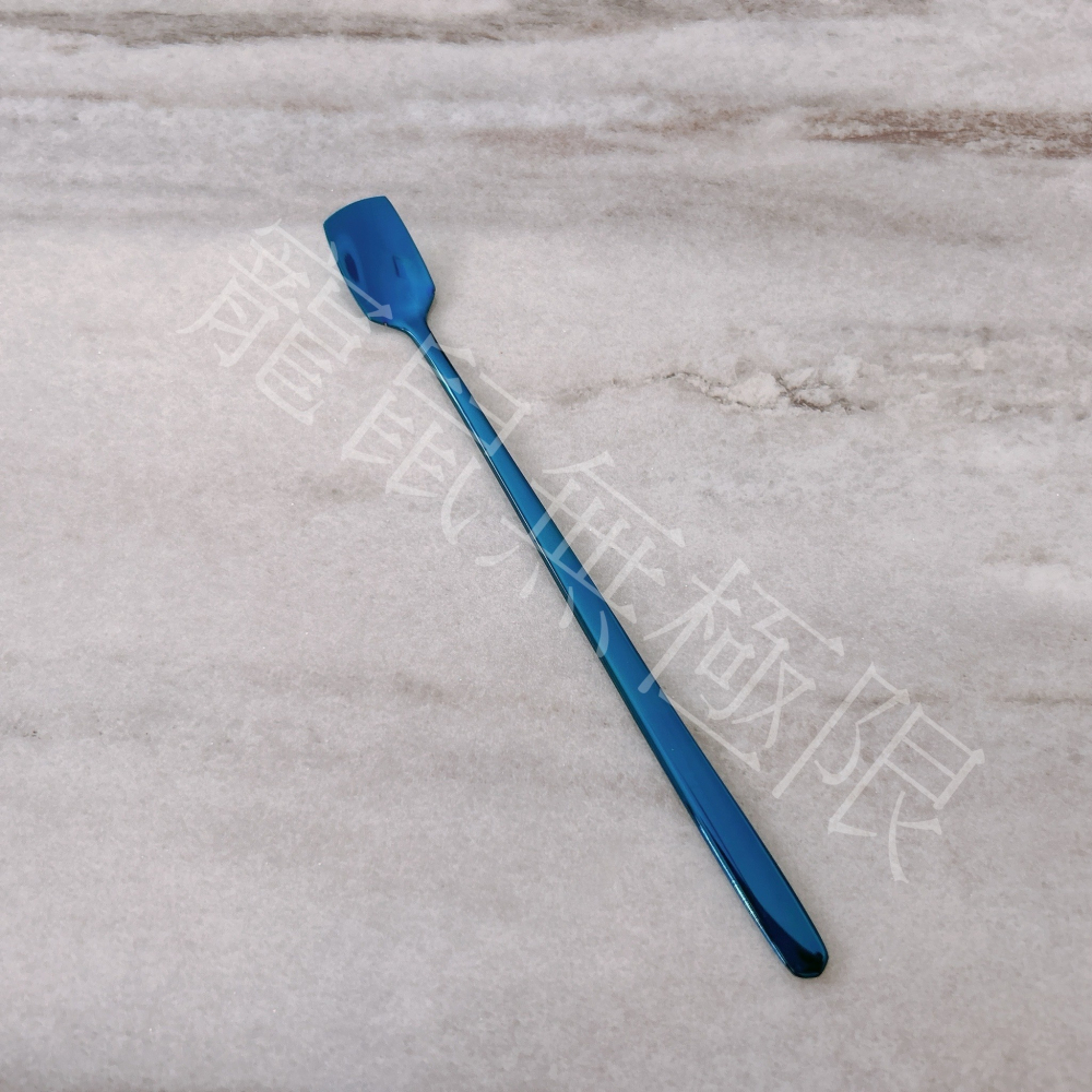 ✔️新品 不鏽鋼平挖勺(黑色/藍色/玫瑰金/金色/銀色/紫色) 倉鼠/黃金鼠/三線鼠/一線鼠/倉鼠輔食湯匙/倉鼠輔食勺-細節圖8