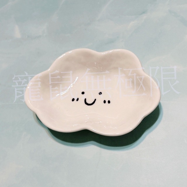 ✔️現貨 倉鼠食盆/倉鼠陶瓷碗 (貓爪碗/雲朵碗/荷包蛋碗) (倉鼠飯碗/倉鼠/三線鼠/黃金鼠/蜜袋鼯/睡鼠/兔子)-細節圖2