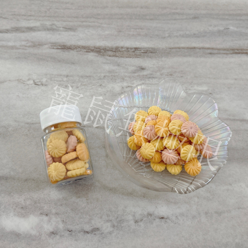 ✔️新品 倉鼠果蔬曲奇餅 15g/罐 (倉鼠曲奇餅/倉鼠餅乾/倉鼠零食/倉鼠果蔬粉/三線鼠/黃金鼠/蜜袋鼯)-細節圖2