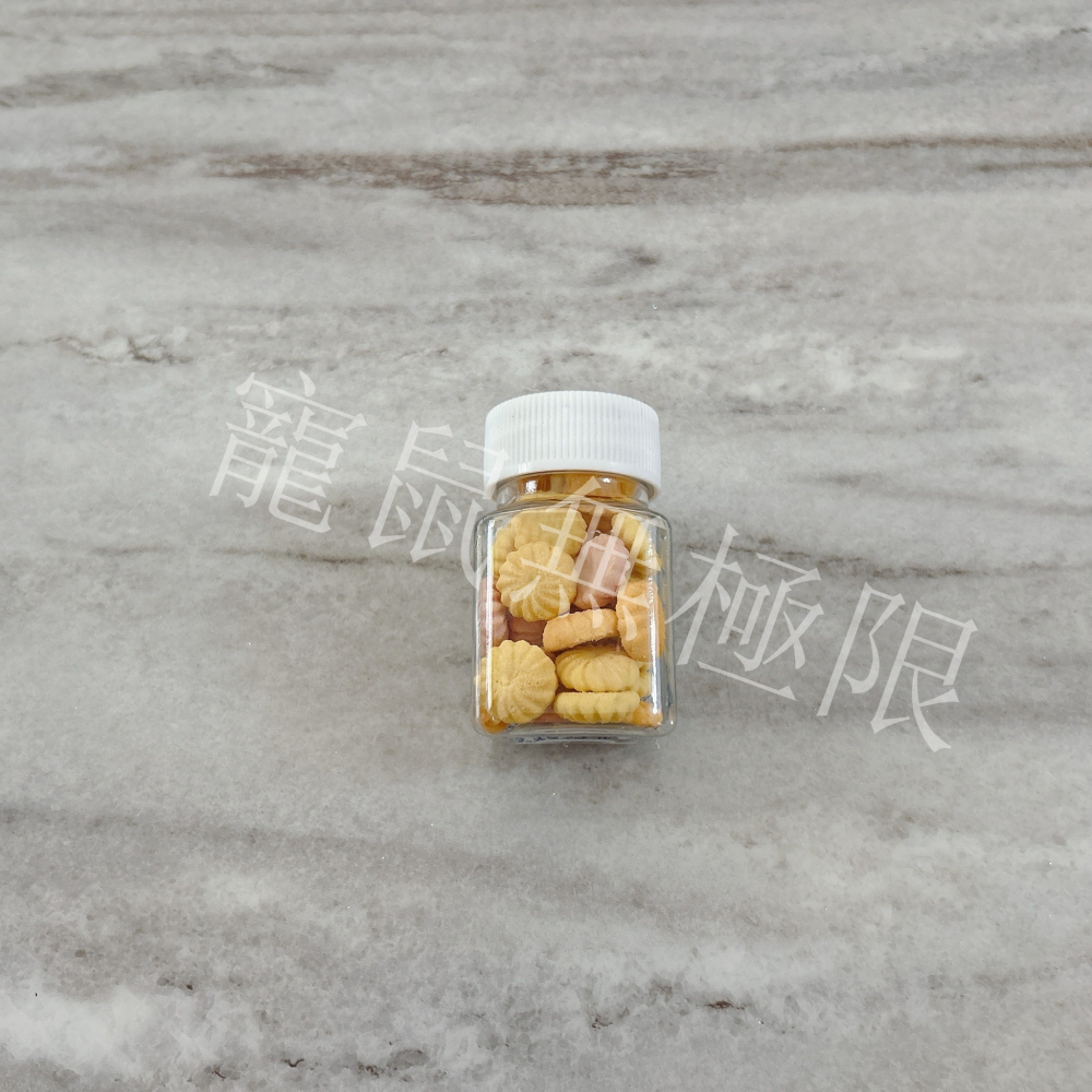 ✔️新品 倉鼠果蔬曲奇餅 15g/罐 (倉鼠曲奇餅/倉鼠餅乾/倉鼠零食/倉鼠果蔬粉/三線鼠/黃金鼠/蜜袋鼯)-細節圖4