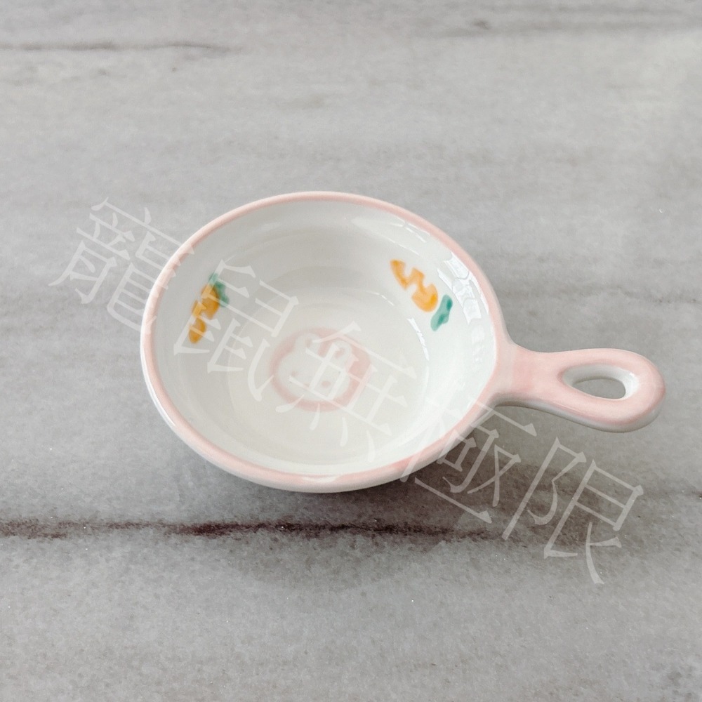 ✔️【寵鼠無極限】造型倉鼠平底鍋陶瓷碗/倉鼠平底鍋碗(倉鼠食盆/倉鼠陶瓷碗/三線鼠/黃金鼠/蜜袋鼯/睡鼠/倉鼠飼料盆)-規格圖5