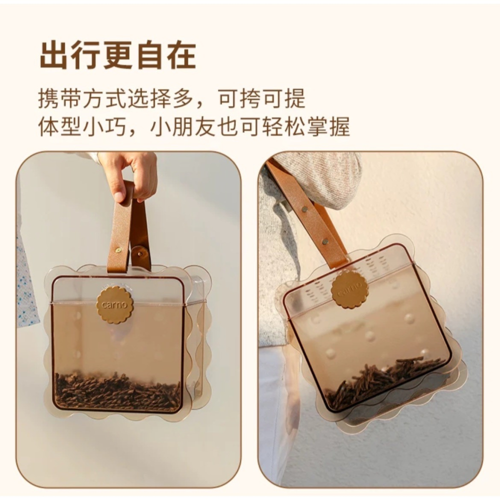 ✔️現貨 卡諾餅乾外出籠  倉鼠外出籠  壓克力外帶籠子 侏儒鼠 三線鼠 黃金鼠 倉鼠-細節圖2