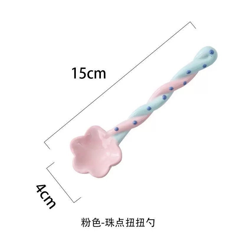 【寵鼠無極限】新品現貨 倉鼠造型扭扭湯匙  配糧湯匙 配糧勺 倉鼠湯匙 (三線鼠/一線鼠/黃金鼠/倉鼠)-細節圖3
