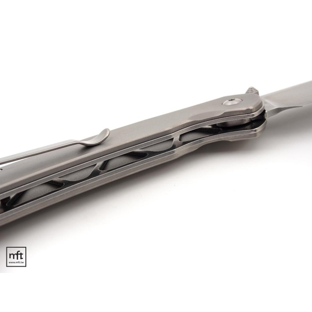 MFT 中國 CJRB Cutlery Pyrite Titanium 鈦柄 折刀 AR-RPM9不鏽鋼 EDC-細節圖7