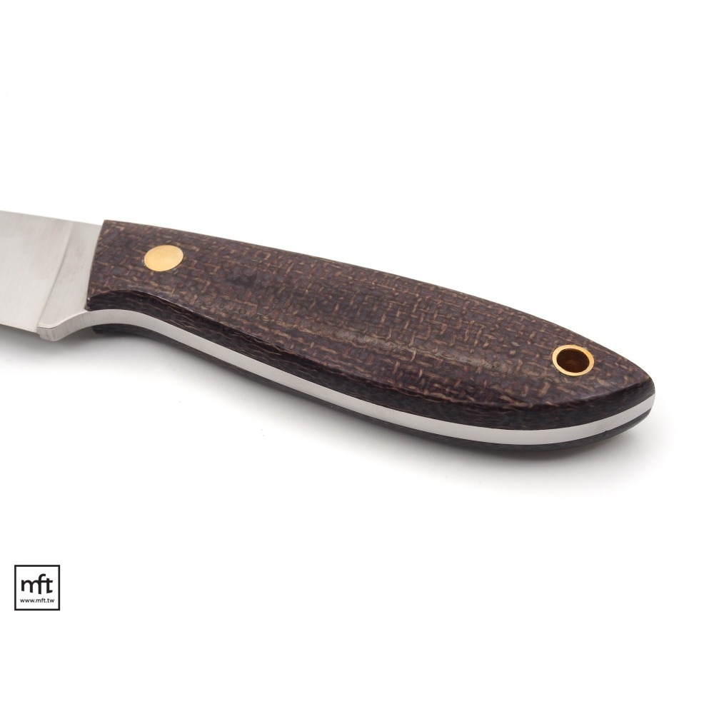 MFT 芬蘭 BRISA Bobtail 80 Knife 小直刀 平磨刃角 12C27不鏽鋼 Micarta柄-細節圖9