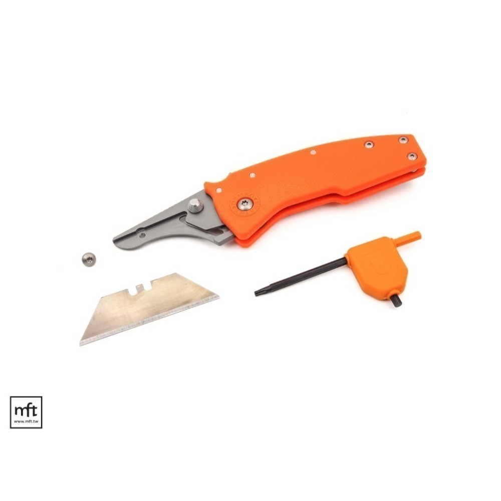 MFT 美國 Demko Knives Razor Shark GRN 折刀 Utility刀片-細節圖2
