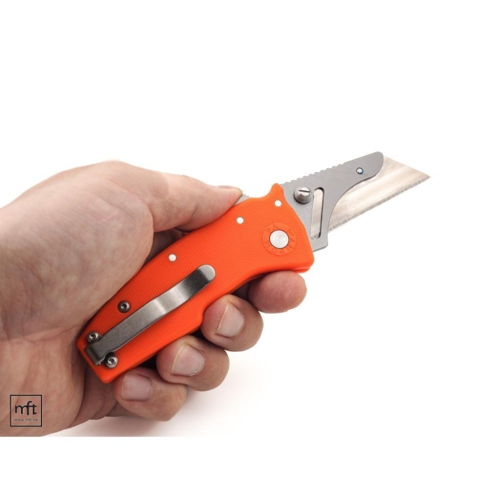 MFT 美國 Demko Knives Razor Shark GRN 折刀 Utility刀片-細節圖9