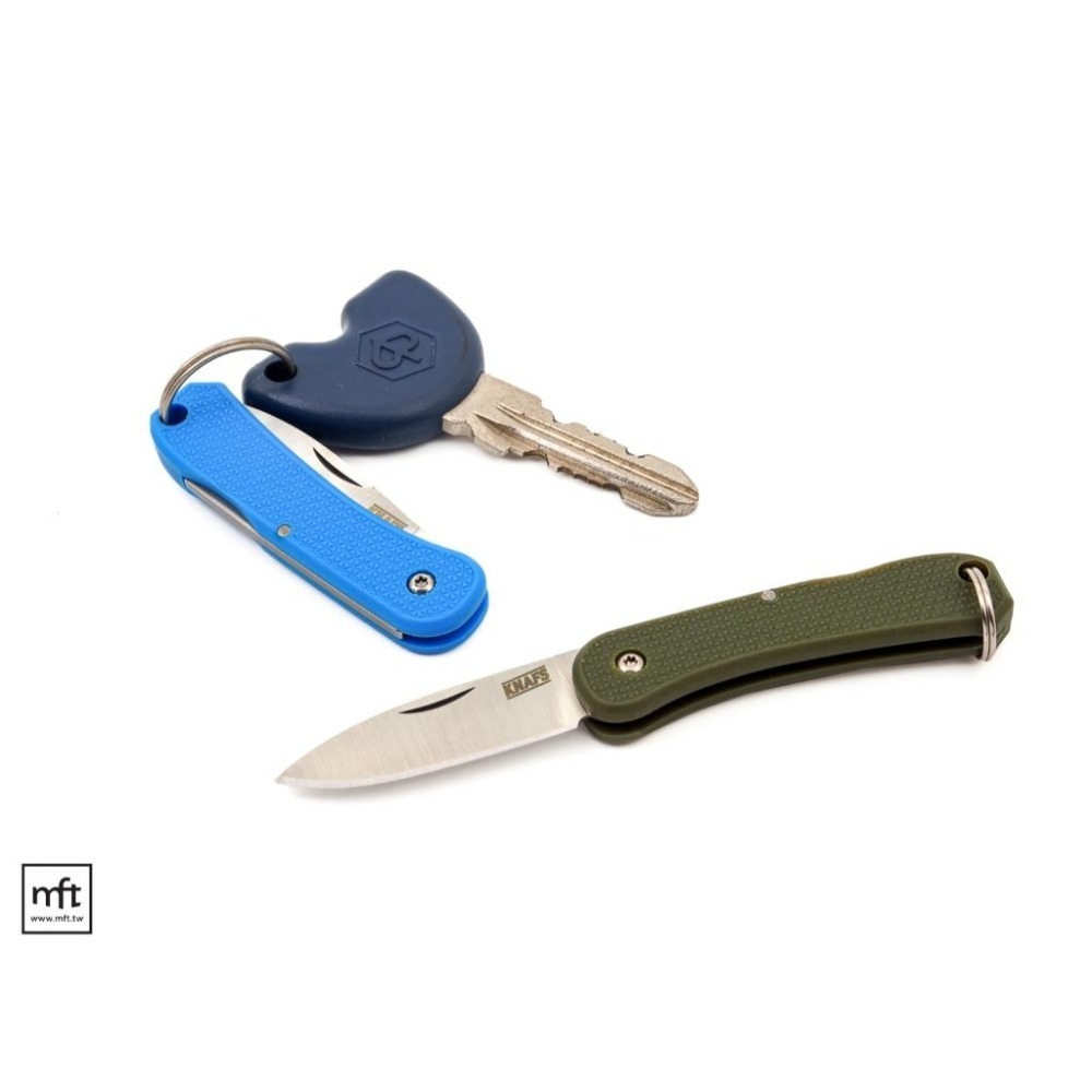 MFT 美國 KNAFS Lander 6 Mini Keychain Knife 鑰匙圈小折刀 EDC-細節圖3