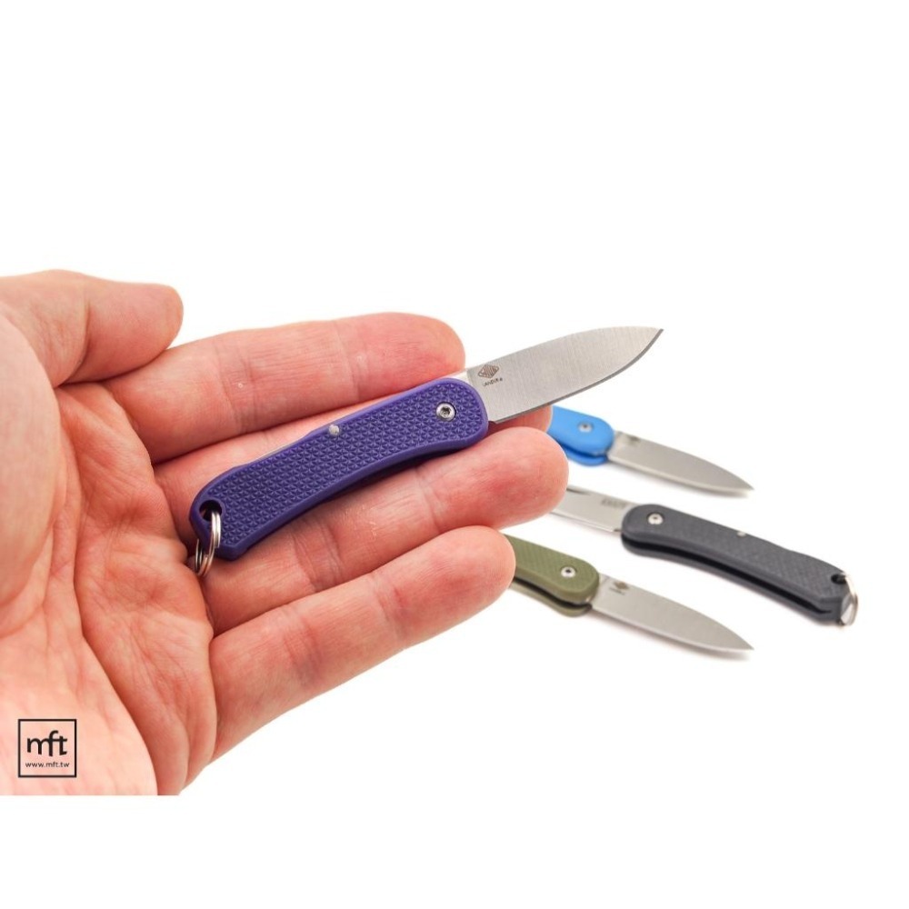 MFT 美國 KNAFS Lander 6 Mini Keychain Knife 鑰匙圈小折刀 EDC-細節圖7