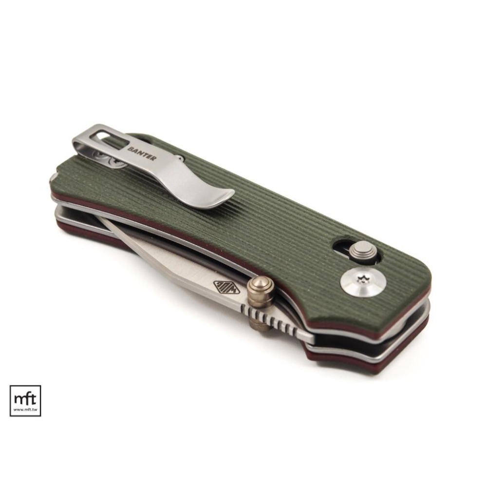 MFT 中國 CIVIVI Baby Banter 2 TG 折刀 14C28N鏽鋼 Crossbar Lock EDC-細節圖5