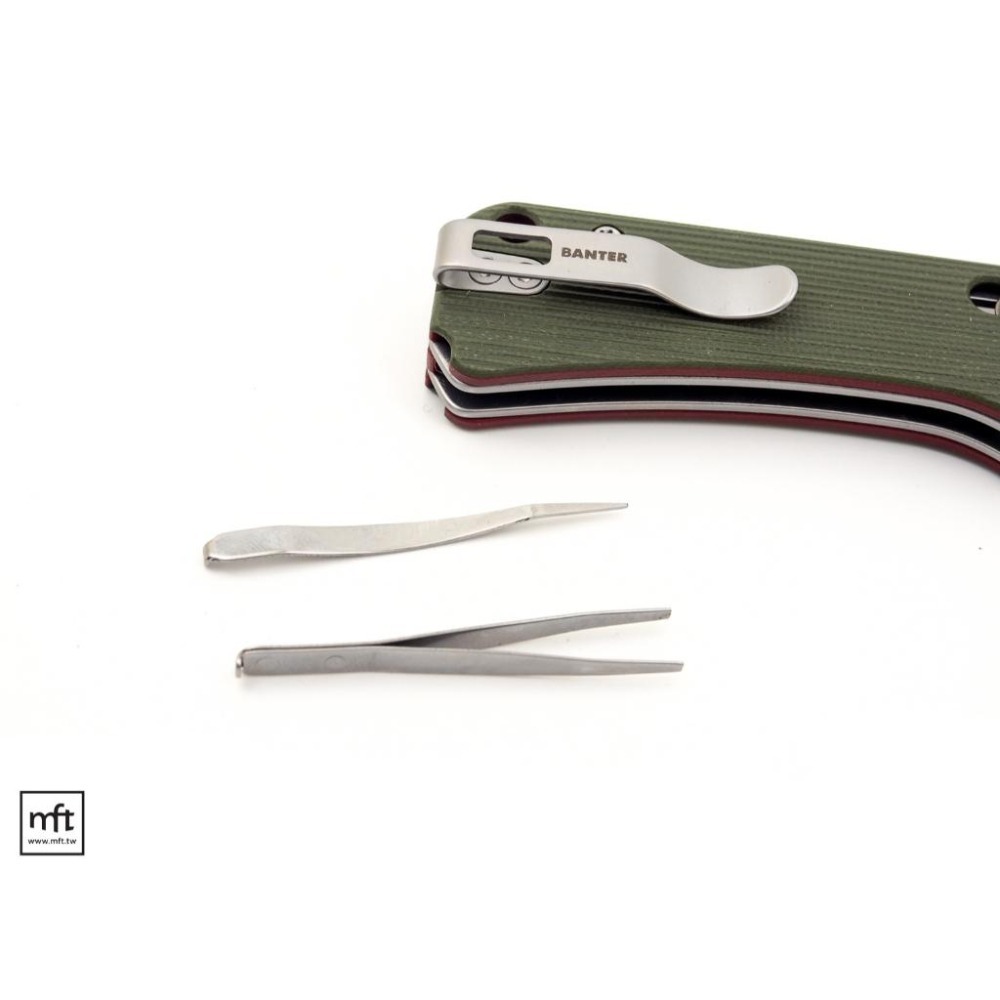 MFT 中國 CIVIVI Baby Banter 2 TG 折刀 14C28N鏽鋼 Crossbar Lock EDC-細節圖7