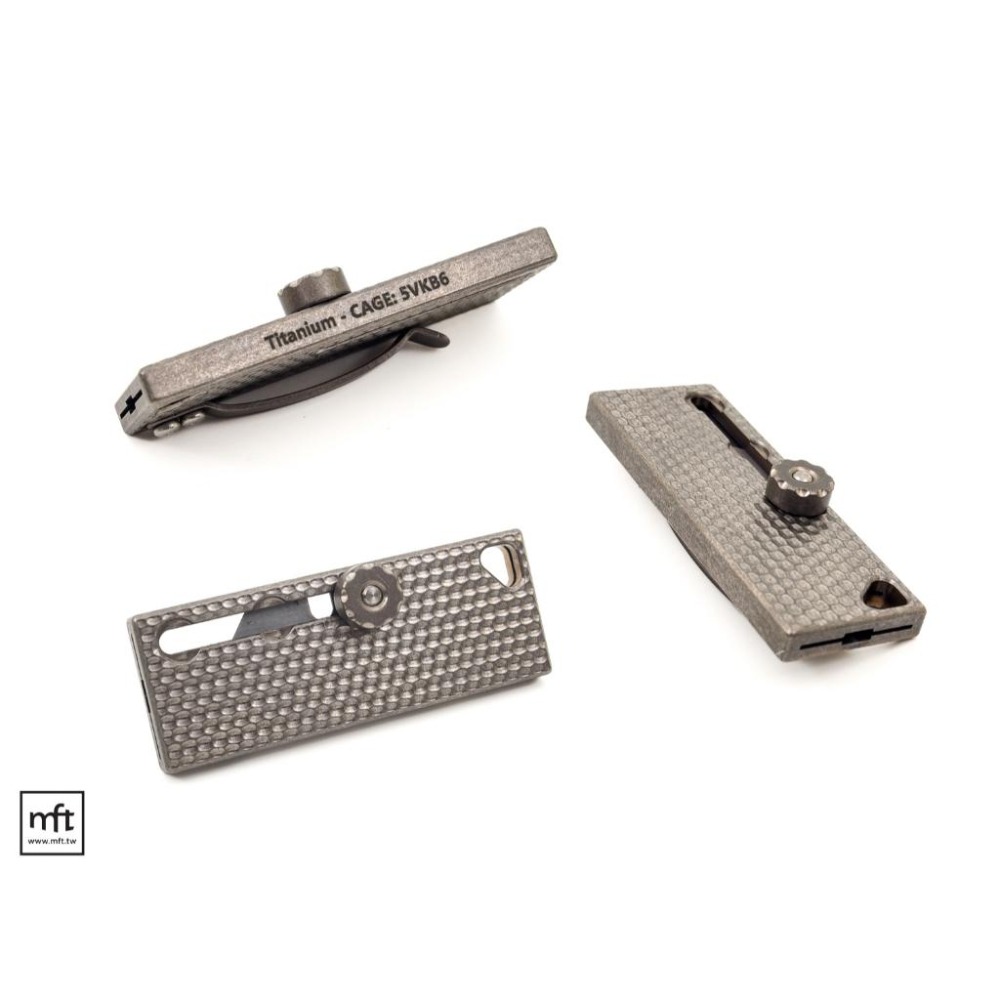 MFT 美國 Maratac MaxMadCo Utility Blade Knife 鈦合金 工作小刀-細節圖2