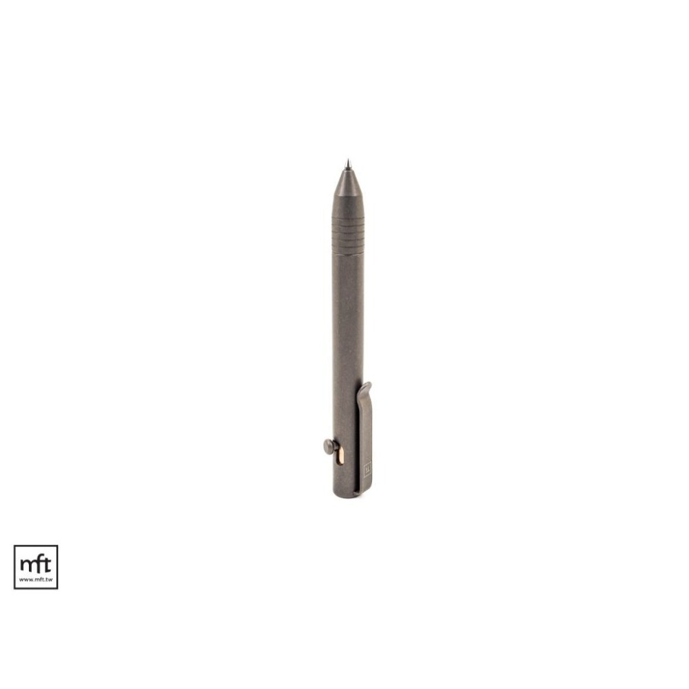 MFT 美國 BigiDesign Base Line Bolt Action Pen 鈦合金 槍機筆 EDC-細節圖2