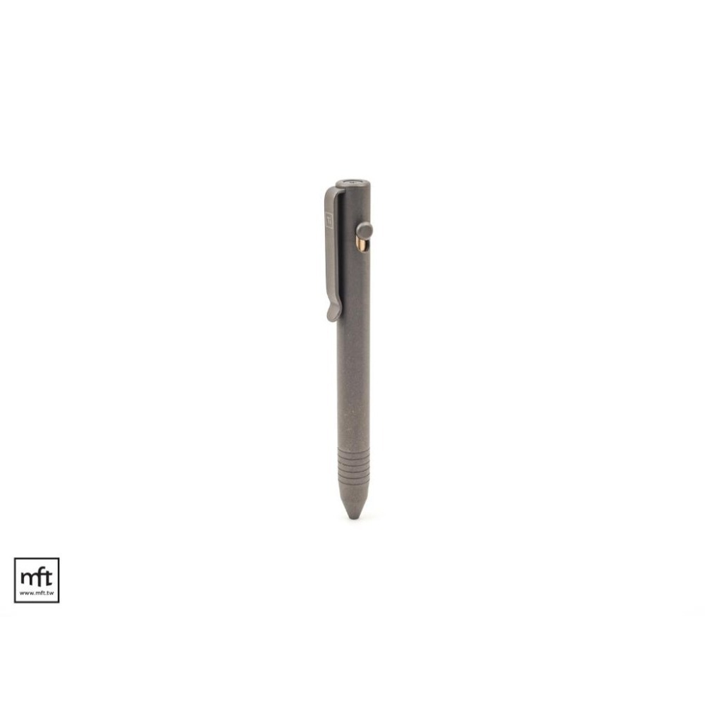 MFT 美國 BigiDesign Base Line Bolt Action Pen 鈦合金 槍機筆 EDC-細節圖4