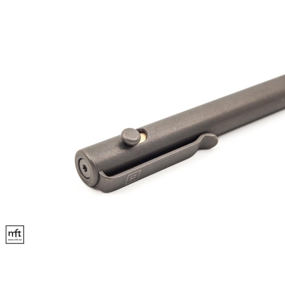 MFT 美國 BigiDesign Base Line Bolt Action Pen 鈦合金 槍機筆 EDC-細節圖6