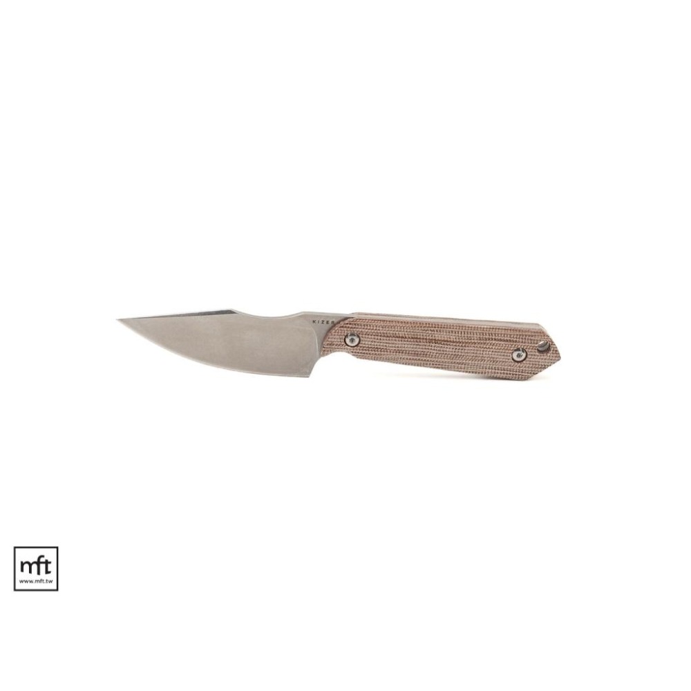 MFT 中國 Kizer Mini Harpoon小直刀 AEB-L 不鏽鋼 Micarta柄 EDC-細節圖2