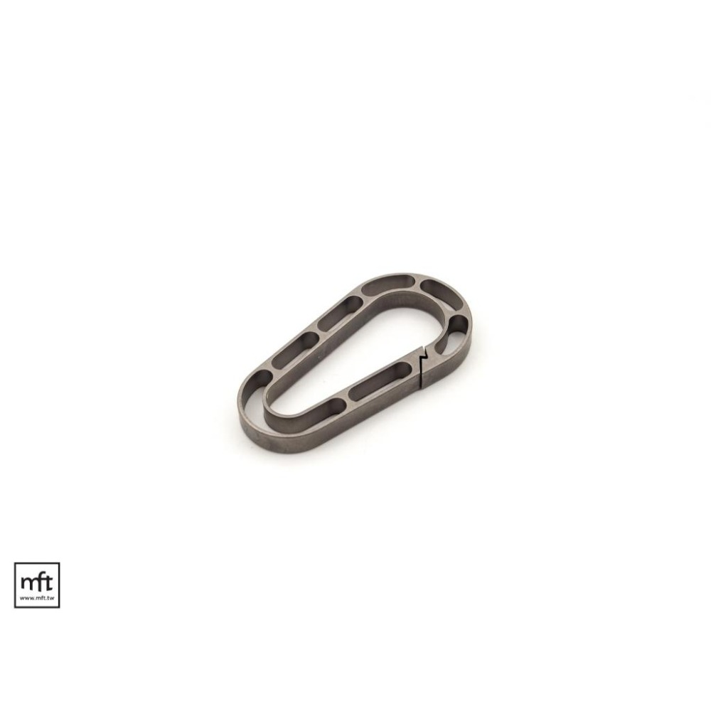 MFT 美國 Maratac Titanium Skeleton EDM Carabiner 鈦 極簡鏤空掛勾-細節圖4