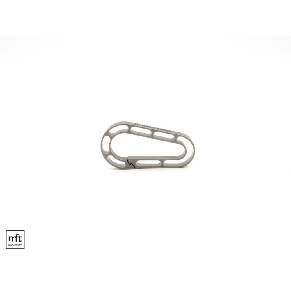 MFT 美國 Maratac Titanium Skeleton EDM Carabiner 鈦 極簡鏤空掛勾-細節圖8