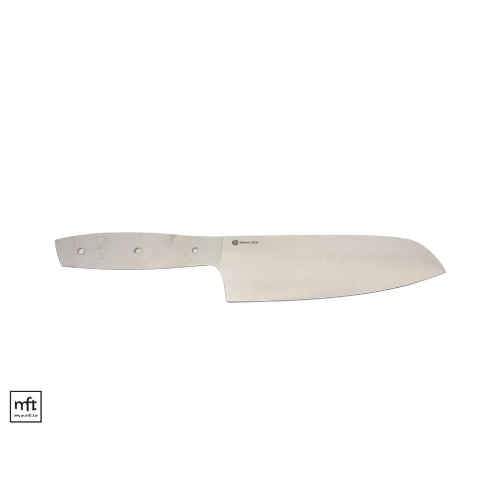 MFT 芬蘭 NKD Santoku Curly Birch Kit 日式三德刀胚套件 12C27不鏽鋼-細節圖5