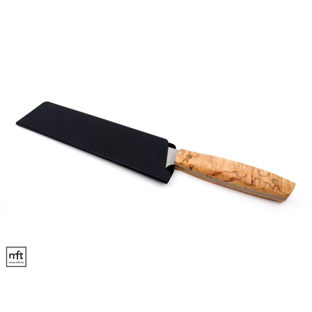 MFT 芬蘭 NKD Santoku Curly Birch Kit 日式三德刀胚套件 12C27不鏽鋼-細節圖8
