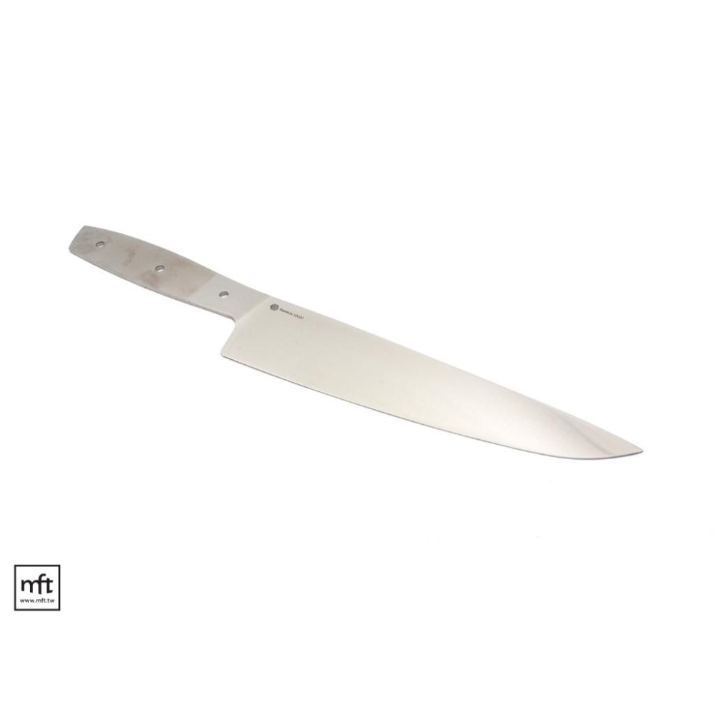 MFT 芬蘭 NKD Chef Curly Birch Kit 主廚刀 刀胚套件 12C27不鏽鋼-細節圖4