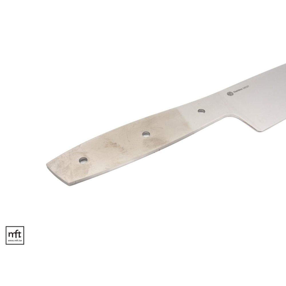 MFT 芬蘭 NKD Chef Curly Birch Kit 主廚刀 刀胚套件 12C27不鏽鋼-細節圖6