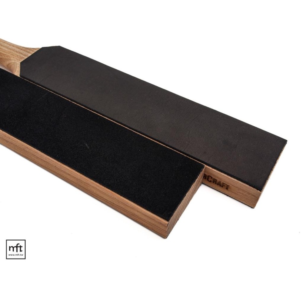 MFT 烏克蘭 Beavercraft Leather Paddle Strop 雙面皮革磨刀板-細節圖3