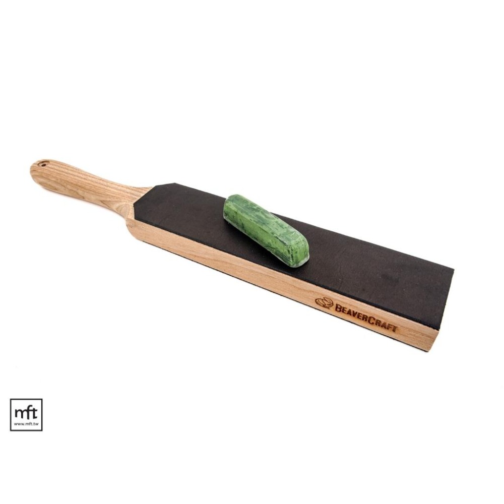 MFT 烏克蘭 Beavercraft Leather Paddle Strop 雙面皮革磨刀板-細節圖6