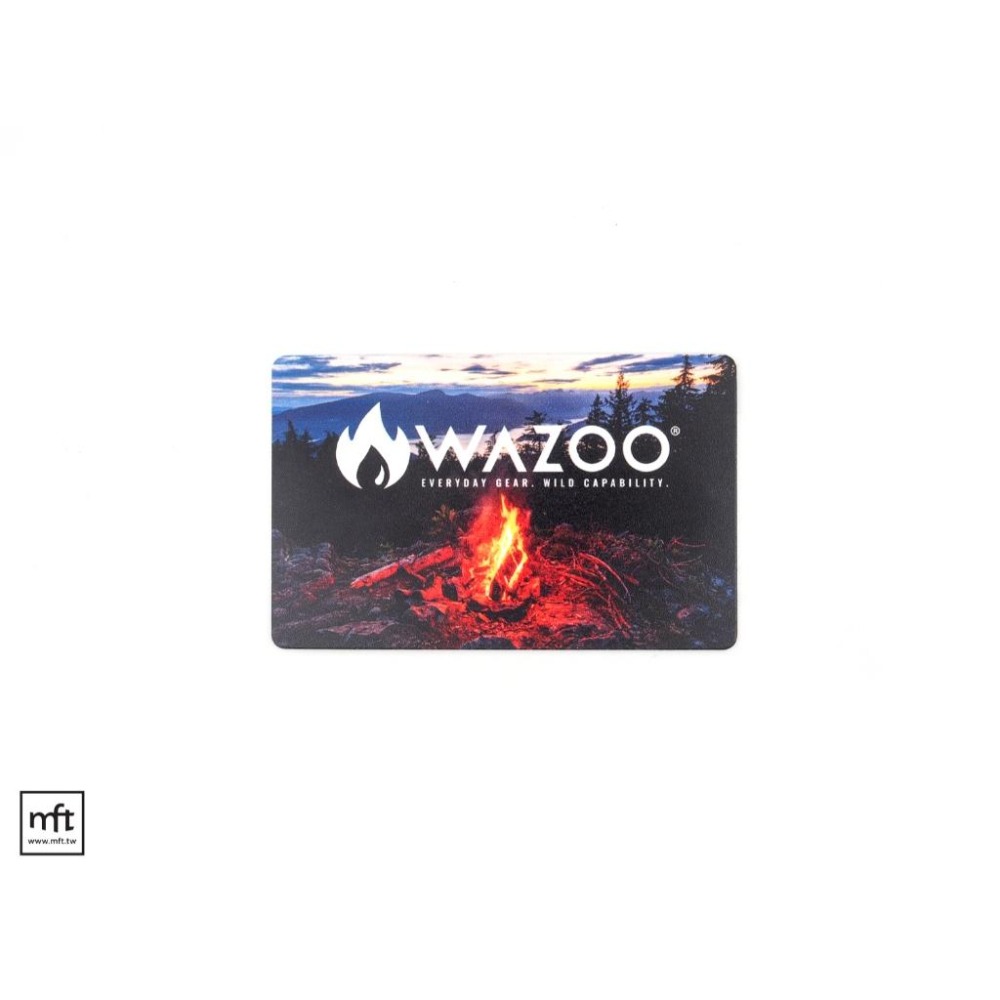 MFT 美國 Wazoo Firecard Waterproof Wallet Tinder 防水火種卡片-細節圖3