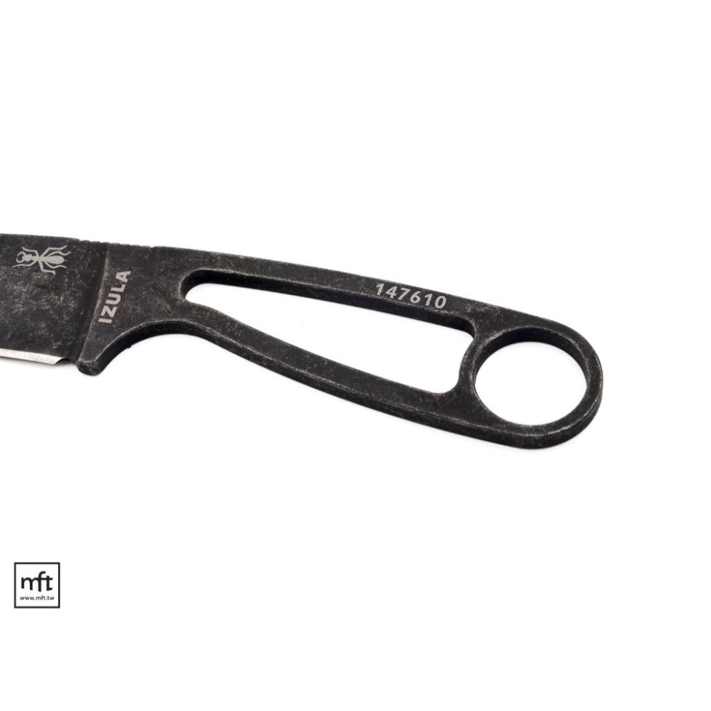 MFT 美國 ESEE Izula Black Oxide 小直刀 黑石洗-細節圖5