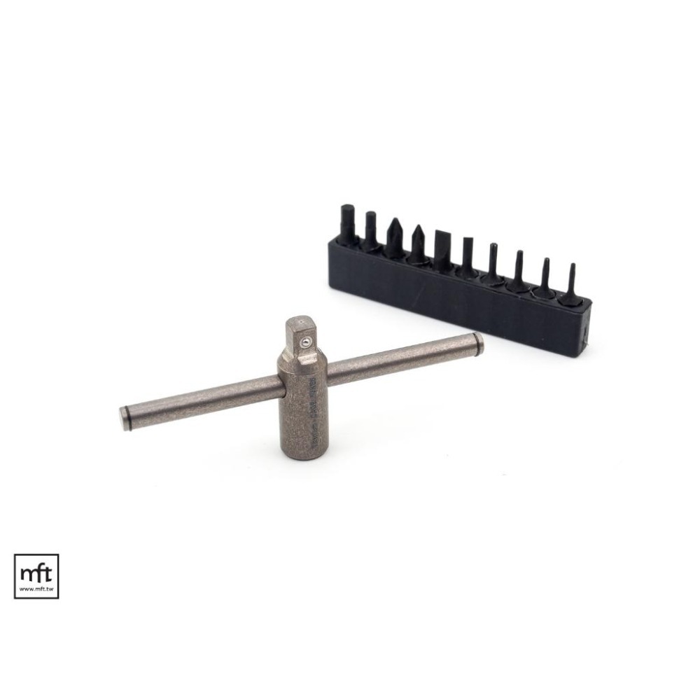 MFT 美國 Maratac Titanium Sliding T Driver 鈦合金 T型滑桿 交換式起子-細節圖2