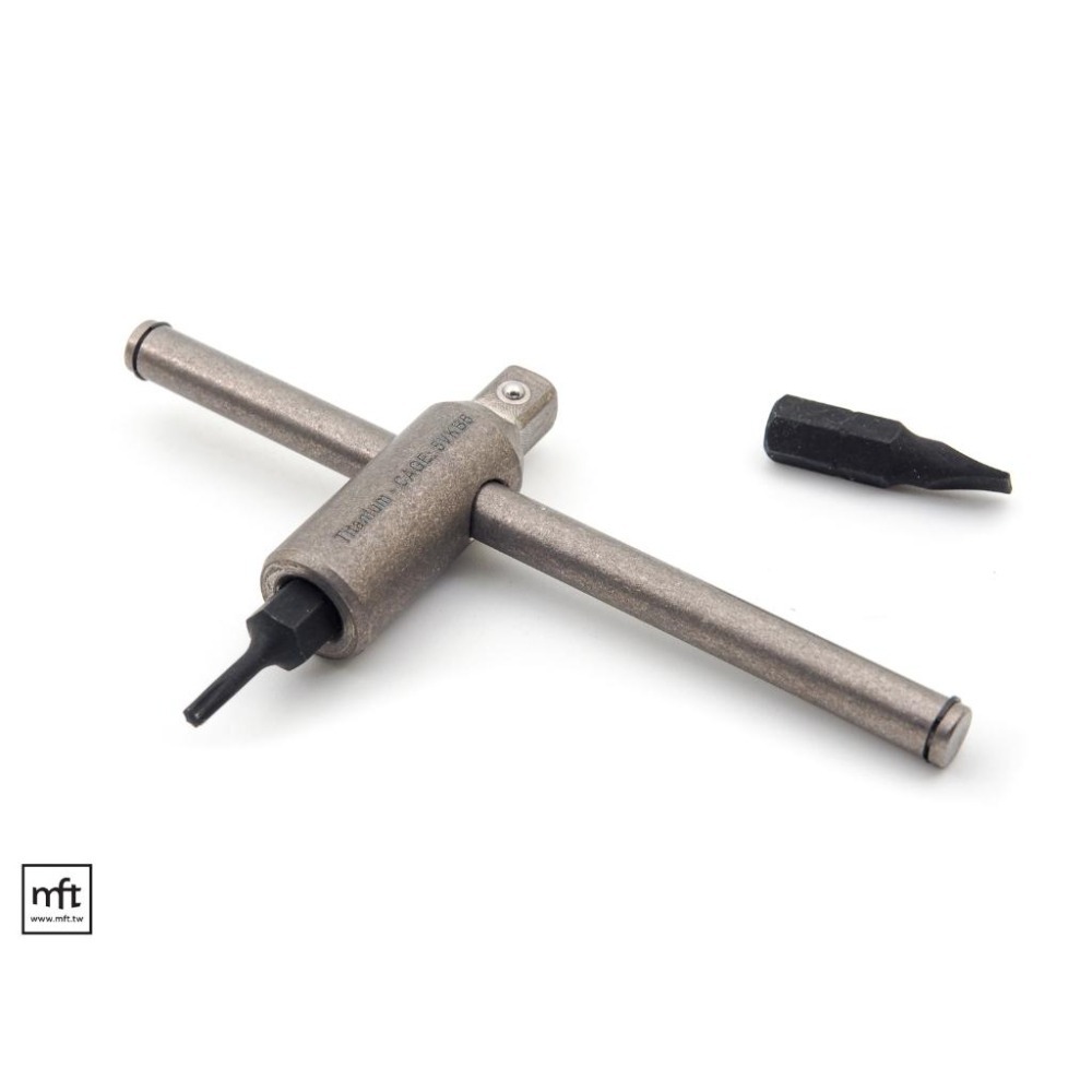 MFT 美國 Maratac Titanium Sliding T Driver 鈦合金 T型滑桿 交換式起子-細節圖6