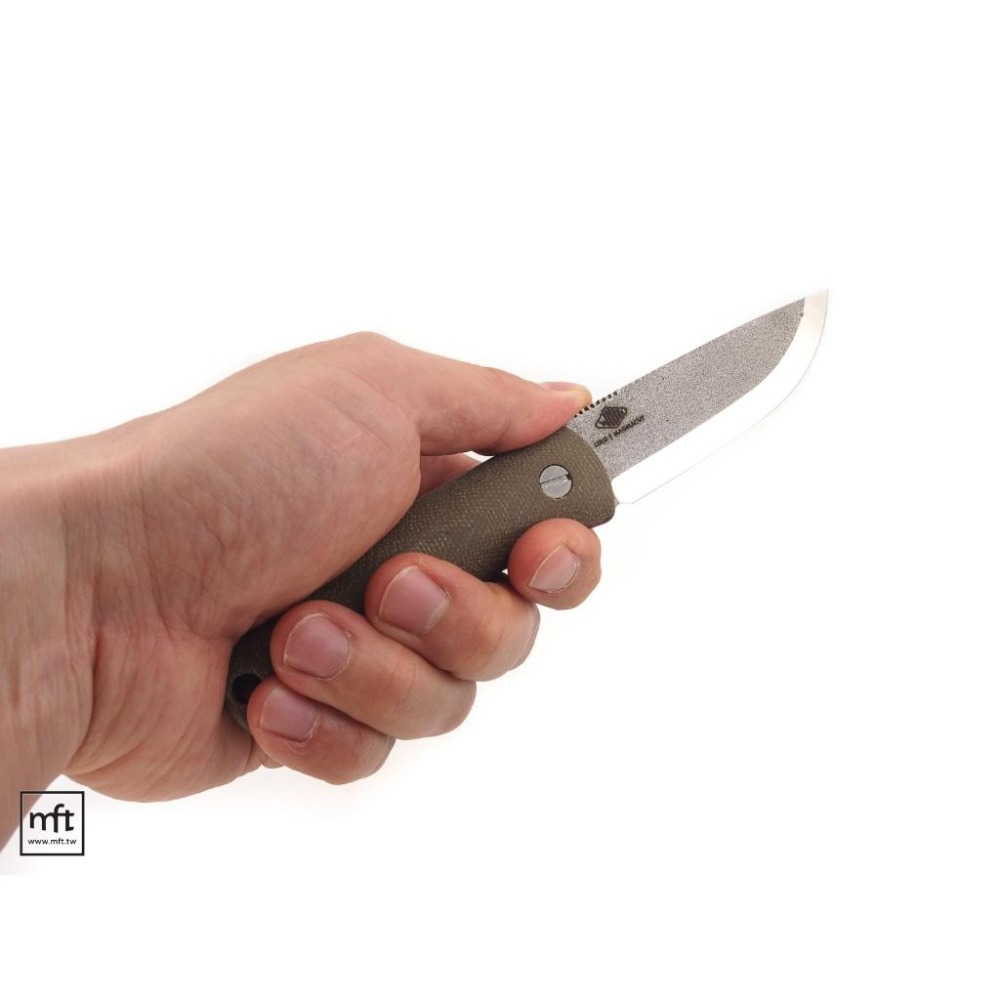 MFT 美國 KNAFS Lulu Fixed Blade RAW Magnacut 直刀 Scandi刃角-細節圖8