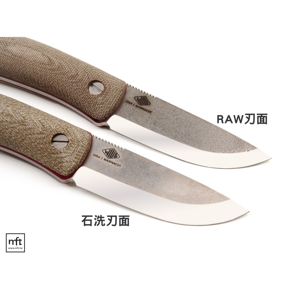 MFT 美國 KNAFS Lulu Fixed Blade Magnacut 直刀 Scandi刃角-細節圖2
