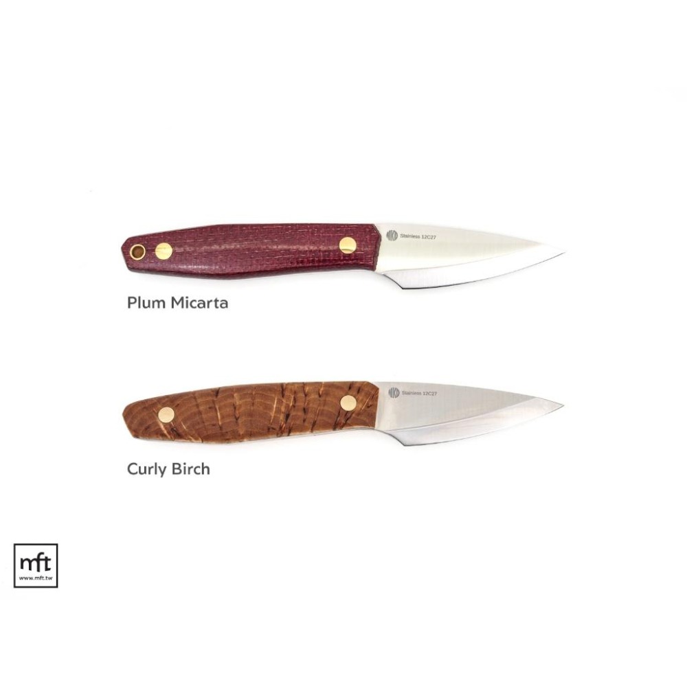 MFT 芬蘭 NKD Kiridashi 75 小直刀 單面刃 12C27不鏽鋼-細節圖2