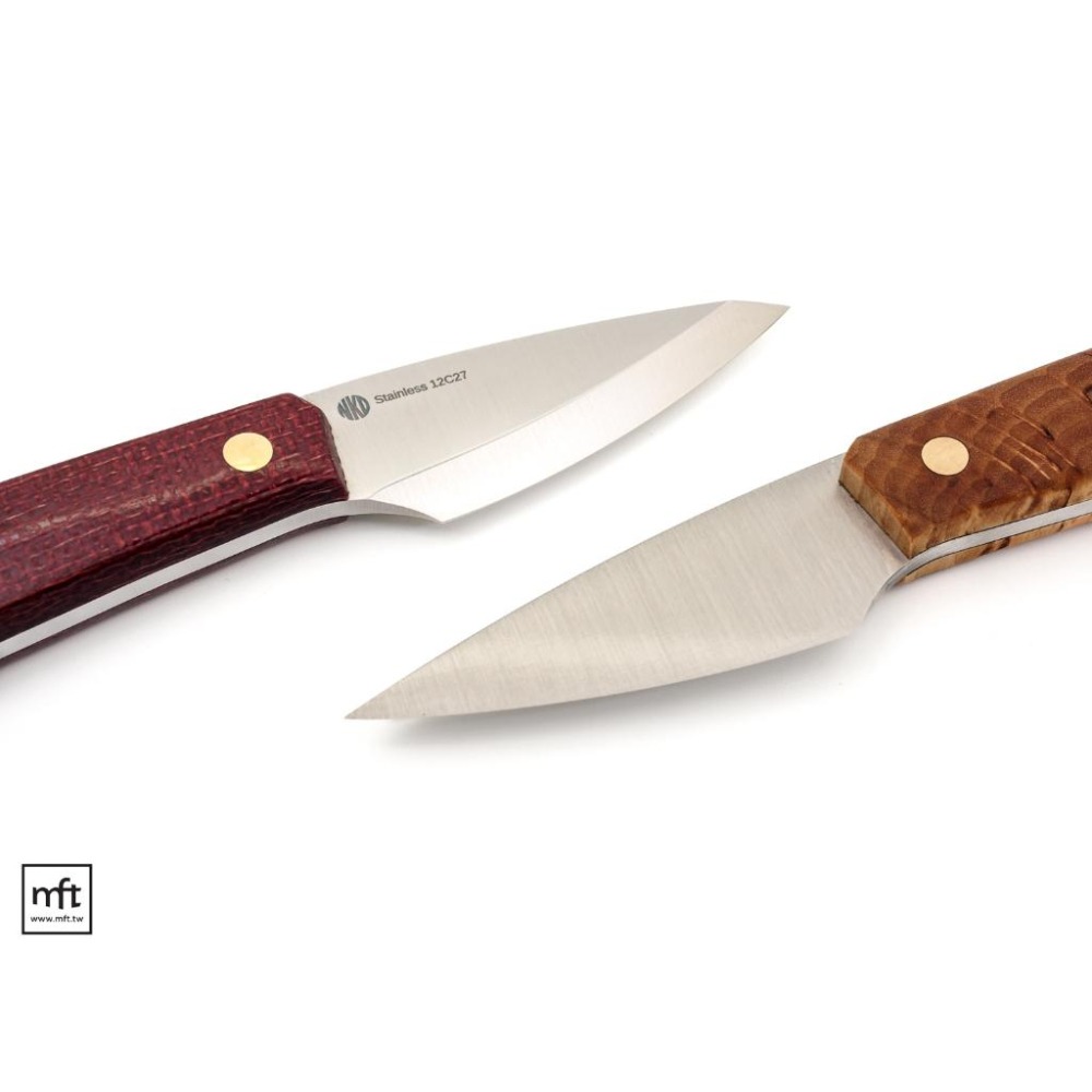 MFT 芬蘭 NKD Kiridashi 75 小直刀 單面刃 12C27不鏽鋼-細節圖4