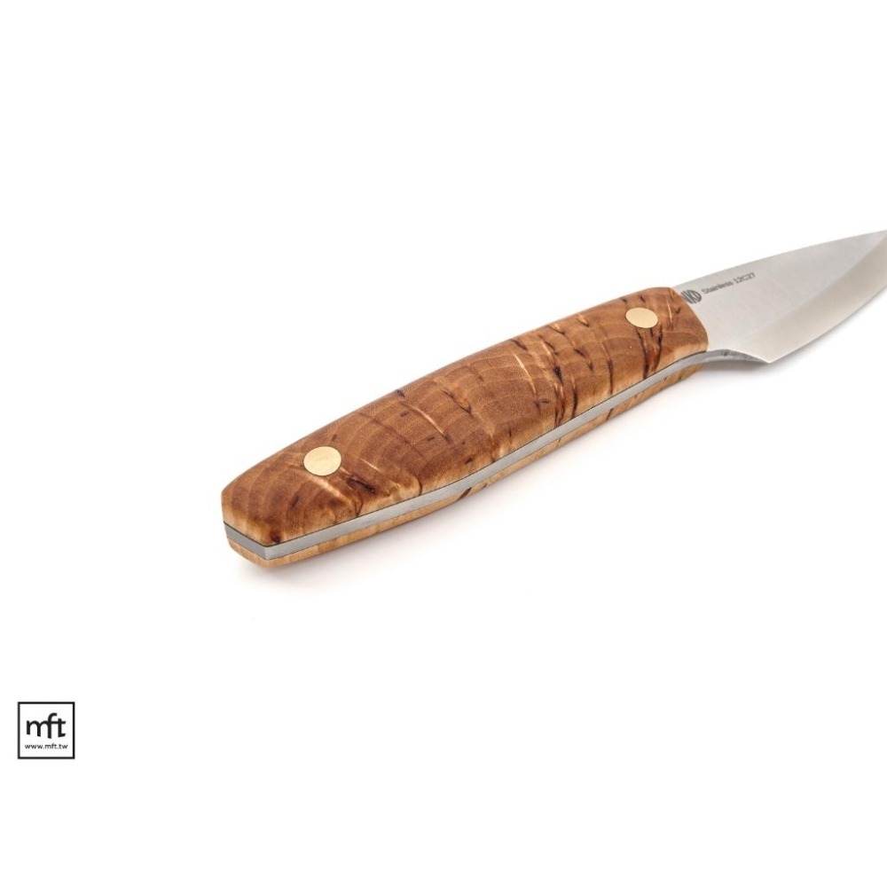 MFT 芬蘭 NKD Kiridashi 75 小直刀 單面刃 12C27不鏽鋼-細節圖9