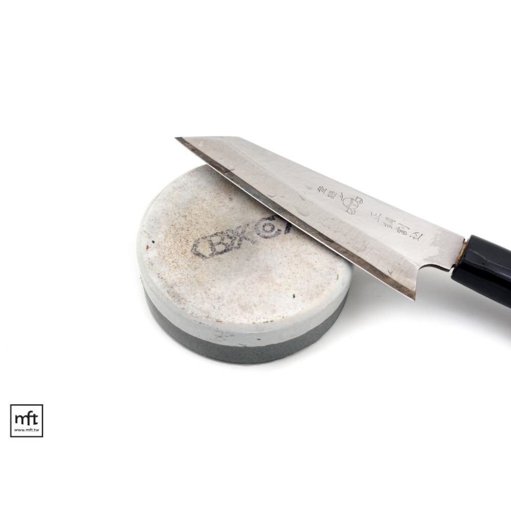 MFT 美國 BYXCO Arctic Fox Sportsmans Puck 圓形雙面磨刀石 斧頭 工具用-細節圖6