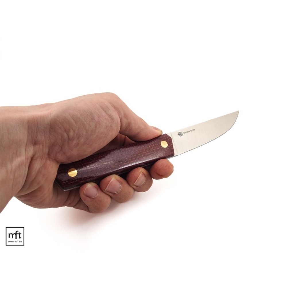 MFT 芬蘭 NKD Stoat 100 小直刀 12C27不鏽鋼 EDC-細節圖4