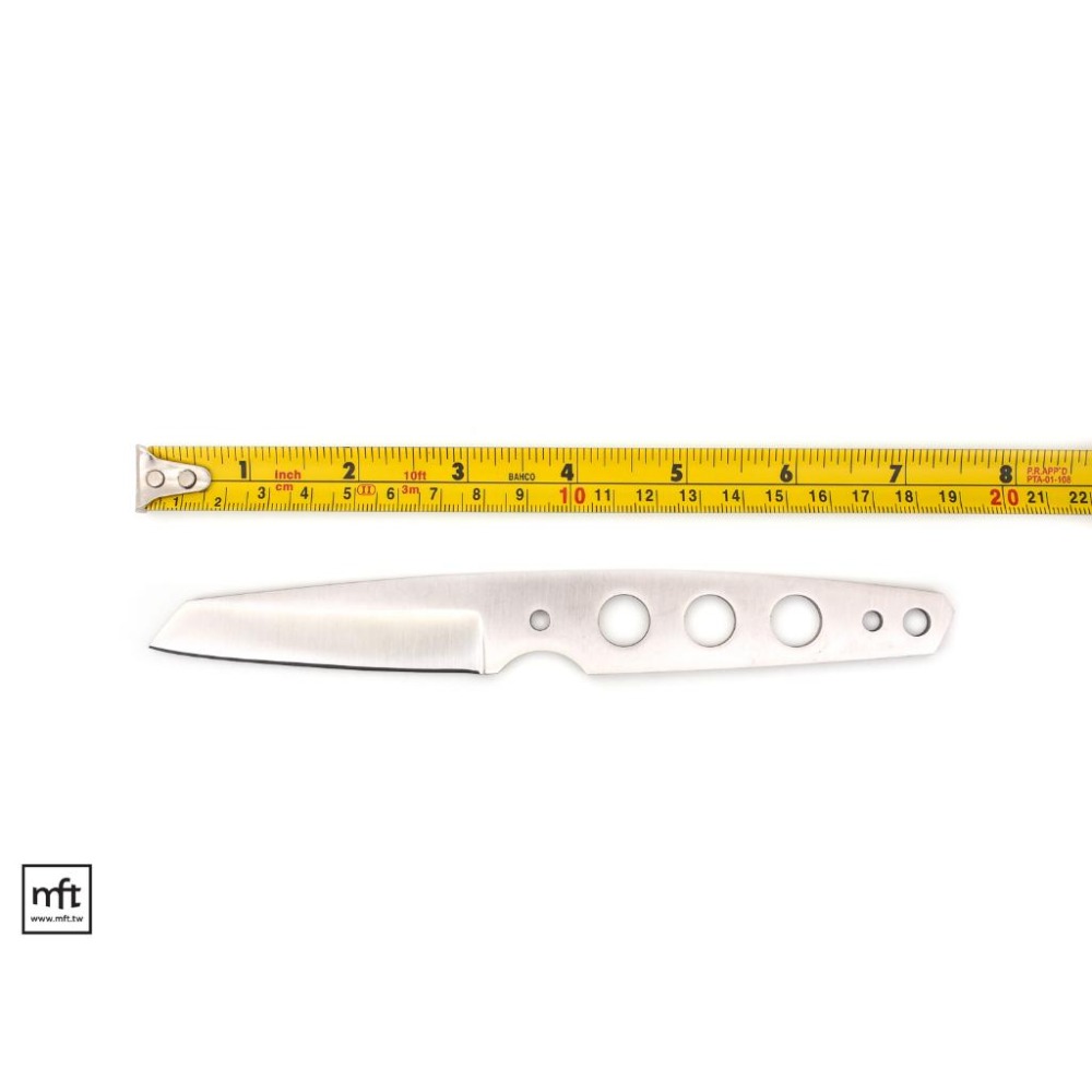 MFT 芬蘭 NKD Wharncliffe 80 小直刀刀胚 羊蹄刃 14C28N不鏽鋼 EDC-細節圖2
