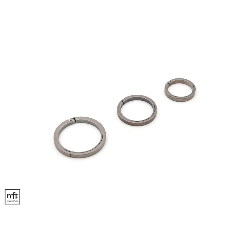 MFT 美國 Maratac Living Titanium Spring Clip 鈦合金 側開式鑰匙圈環-細節圖2