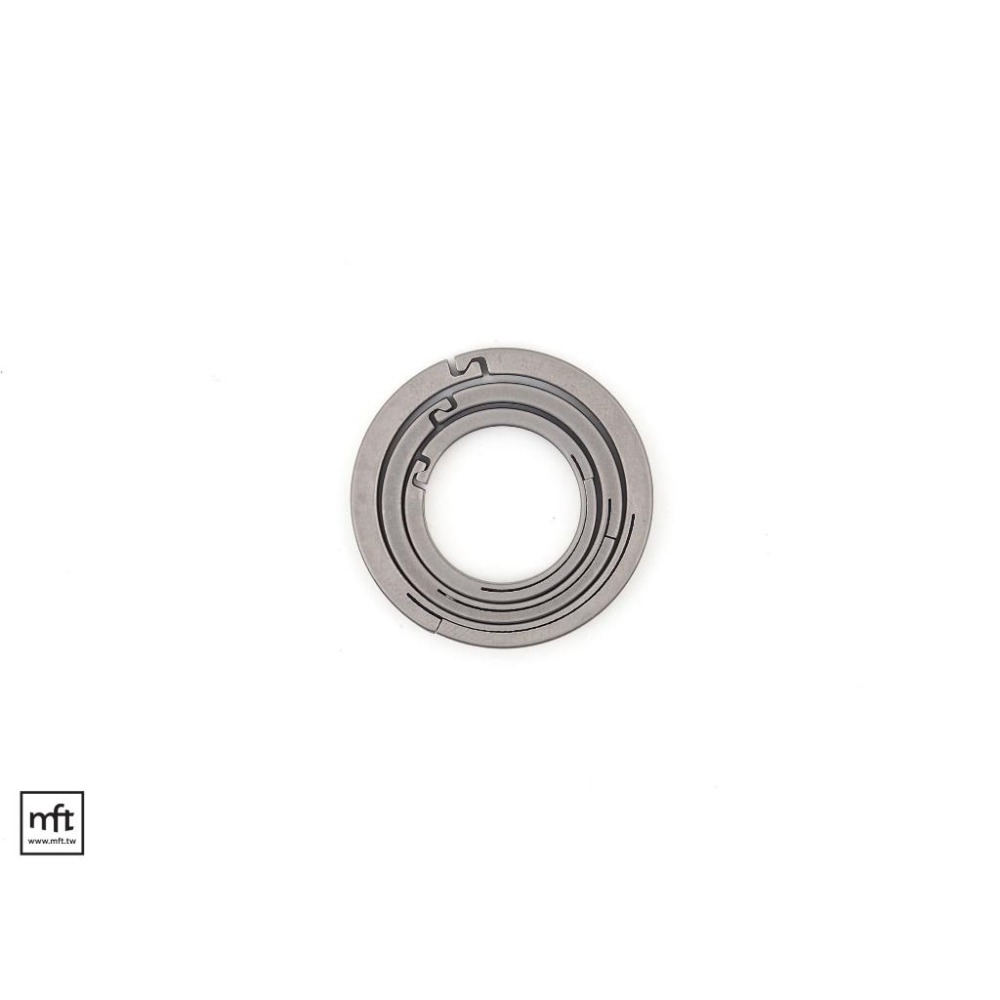 MFT 美國 Maratac Living Titanium Spring Clip 鈦合金 側開式鑰匙圈環-細節圖4