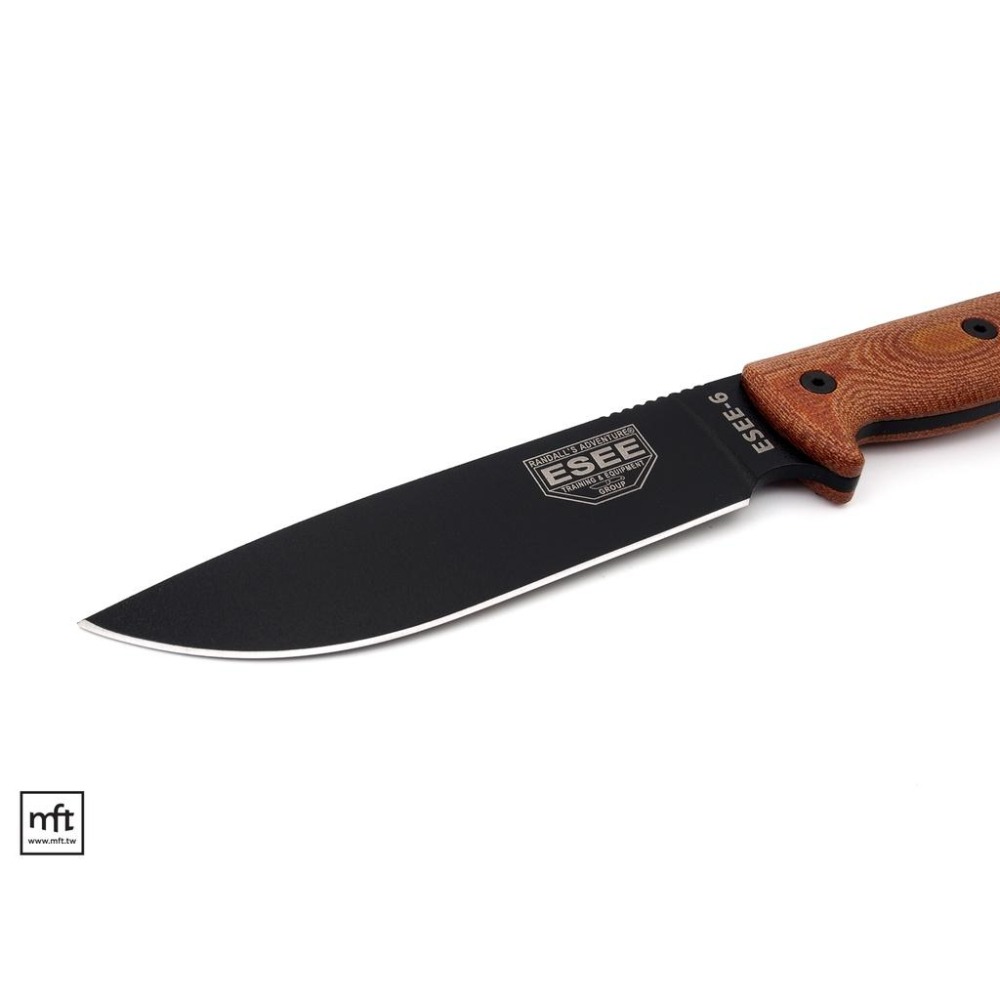 MFT 美國 ESEE Model 6 直刀 1095碳鋼 3D握柄版本-細節圖5