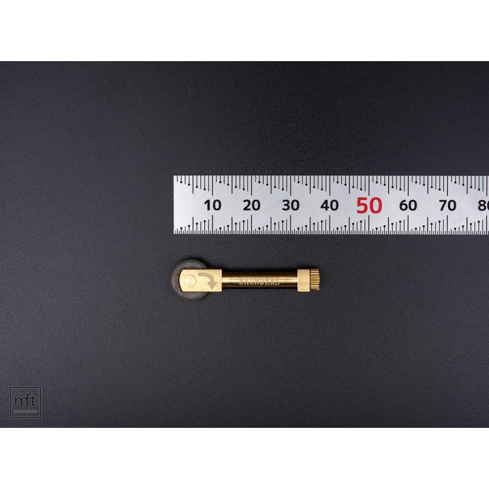 MFT 美國 Maratac PSK Brass Flint Wheel Sparker 黃銅迷你打火棒-細節圖2