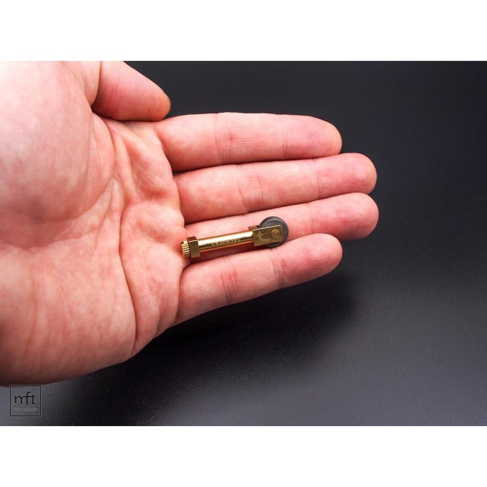 MFT 美國 Maratac PSK Brass Flint Wheel Sparker 黃銅迷你打火棒-細節圖7