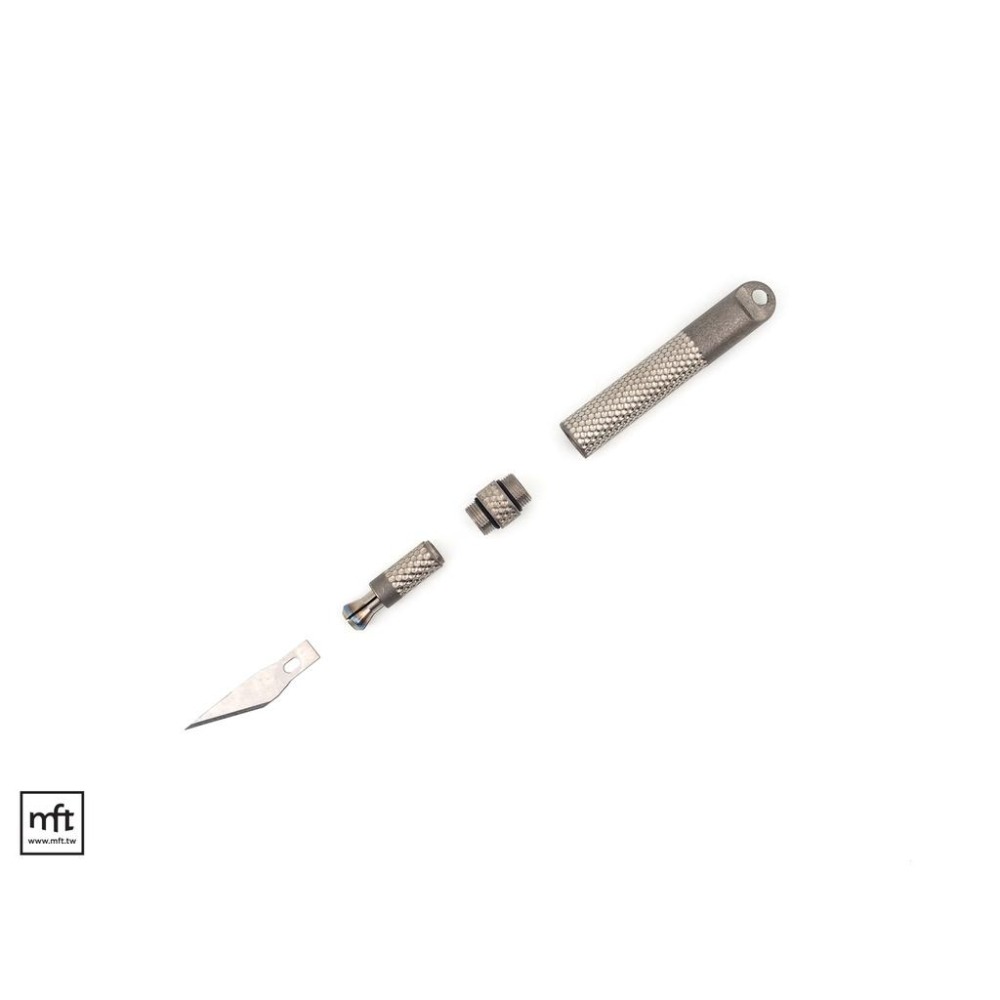 MFT 美國 Maratac Key Ring Titanium Collapsible Scalpel 鈦合金筆刀-細節圖2
