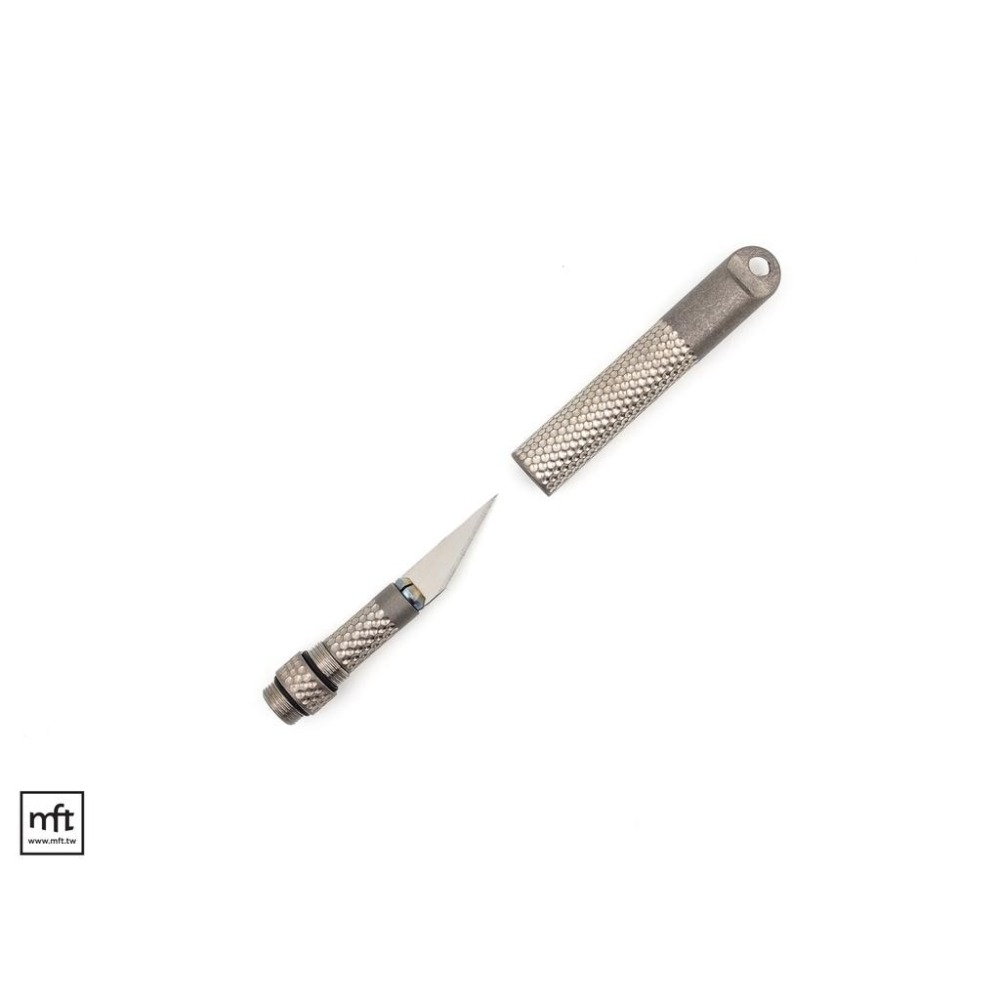 MFT 美國 Maratac Key Ring Titanium Collapsible Scalpel 鈦合金筆刀-細節圖3
