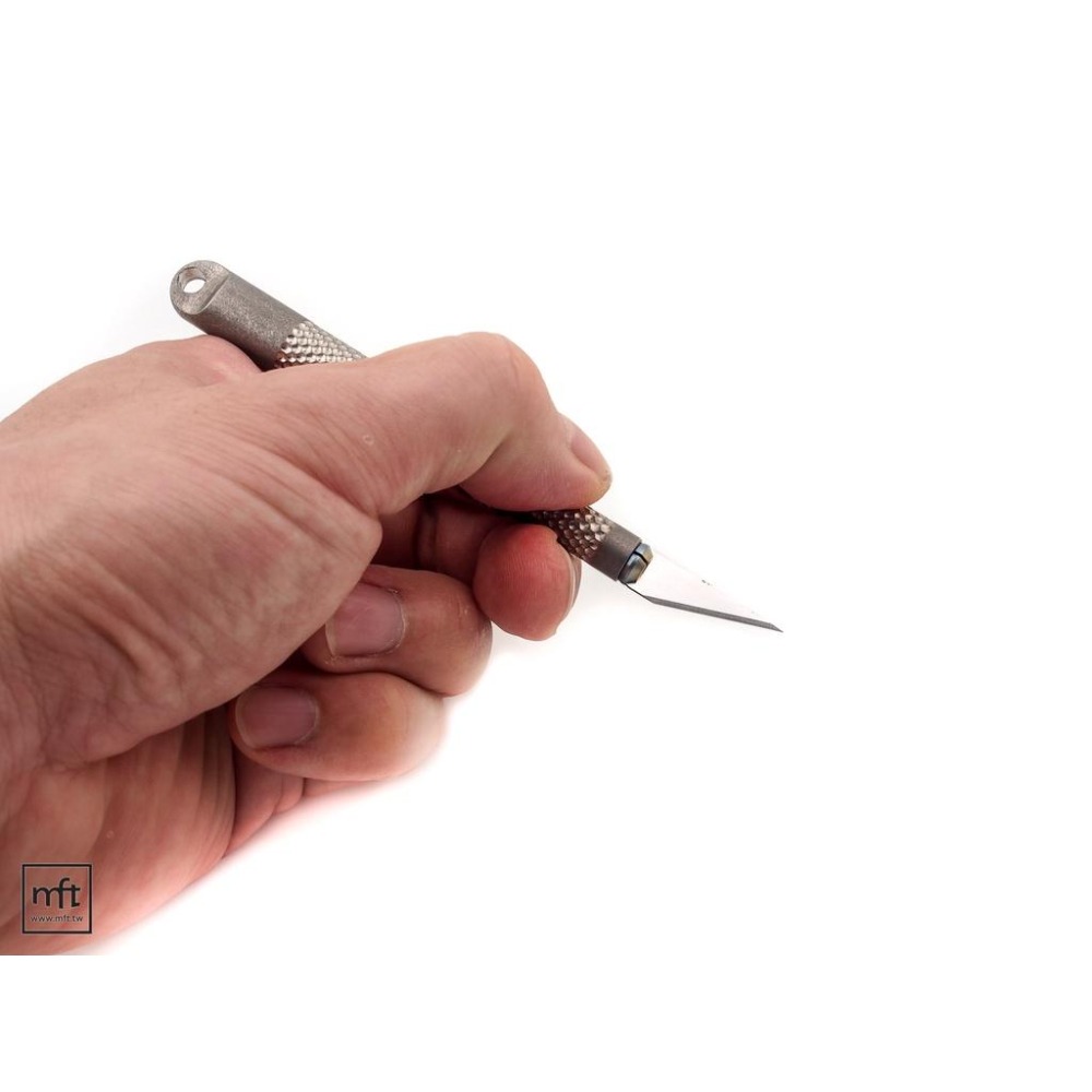 MFT 美國 Maratac Key Ring Titanium Collapsible Scalpel 鈦合金筆刀-細節圖7