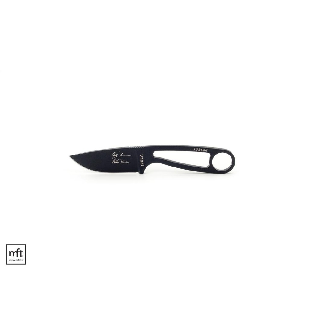 MFT 美國 ESEE Izula Signature Black 小直刀-細節圖4